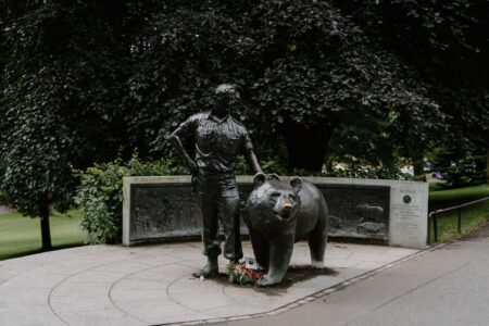 Wojtek the Soldier Bear Memorial