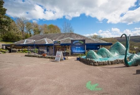 Take a boat trip on the Nessie Hunter from Nessieland