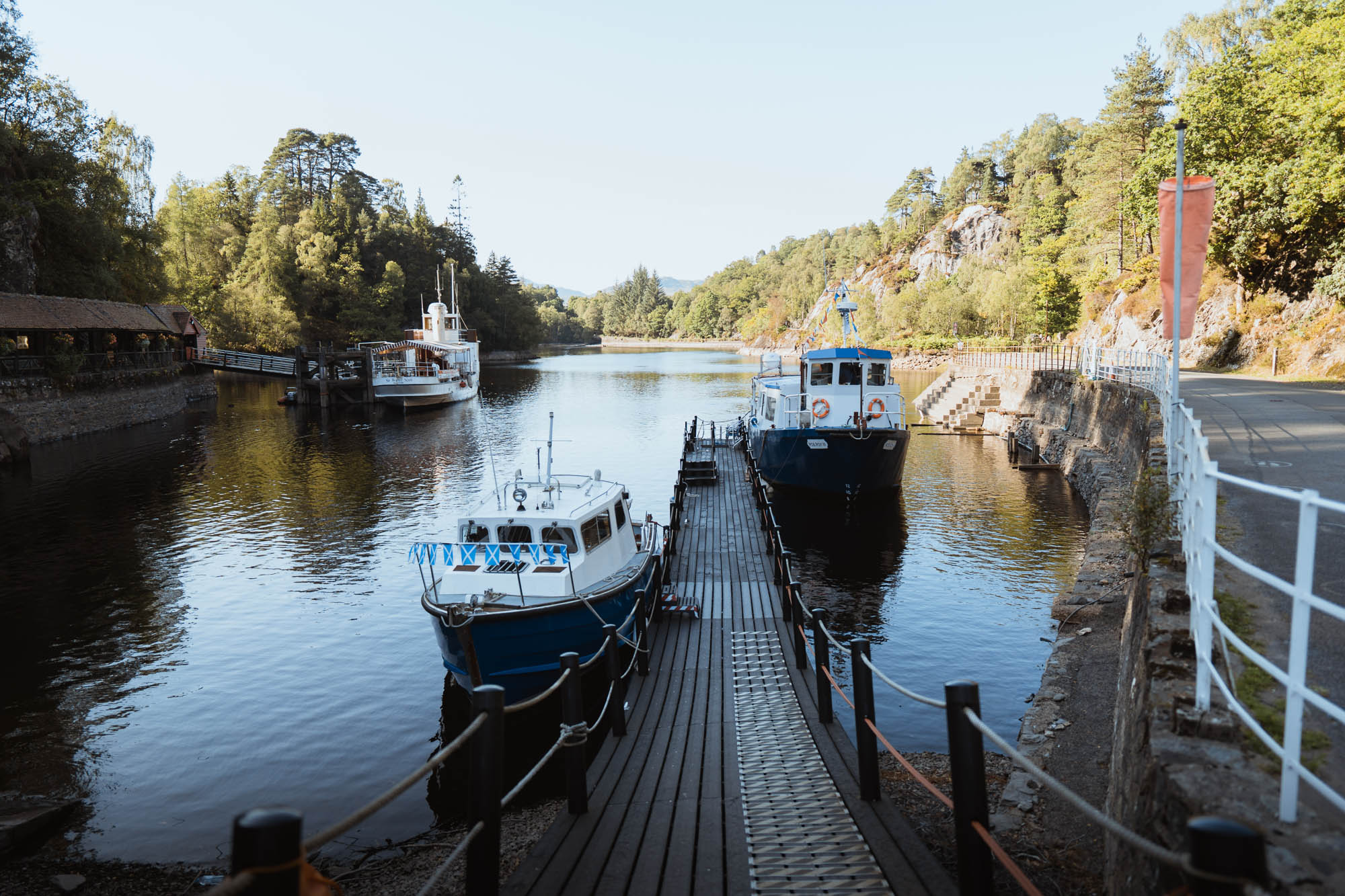 Loch Katrine and the SS Sir Walter Scott