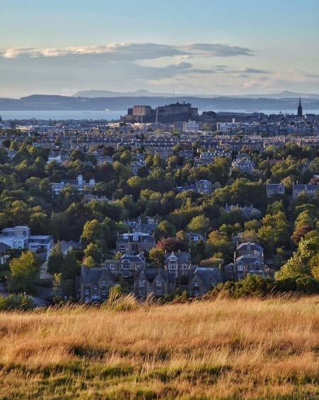 Walk up Blackford hill