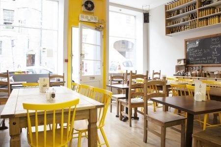 9am: Breakfast at the Edinburgh Larder