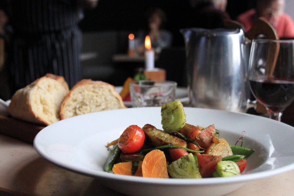 12pm: Lunch at the Outsider