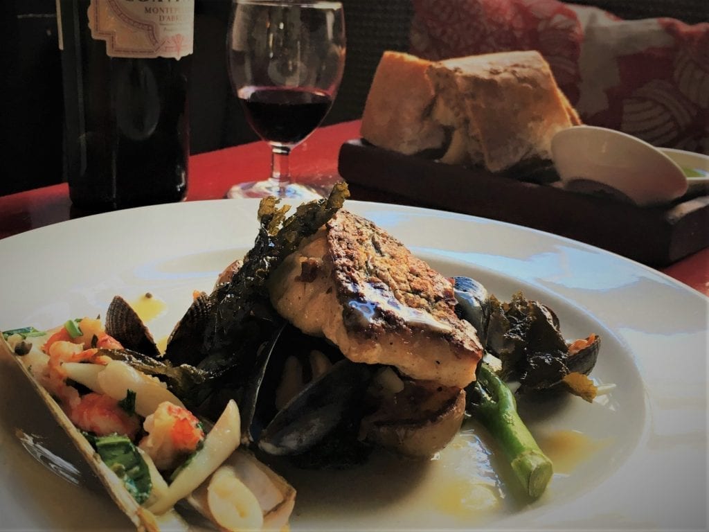 12pm: Lunch at the Outsider