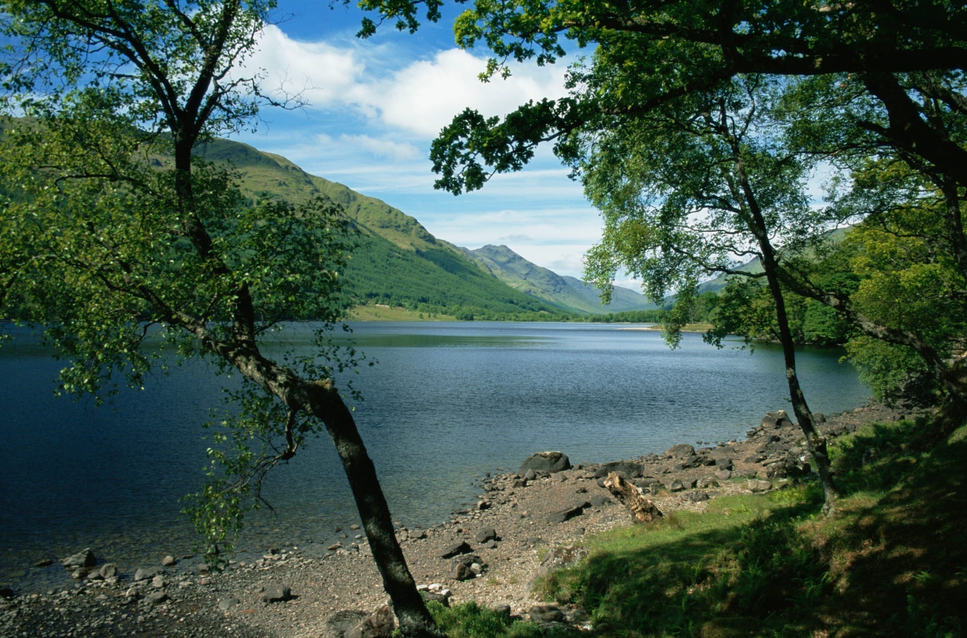 Loch Voil and Loch Doine