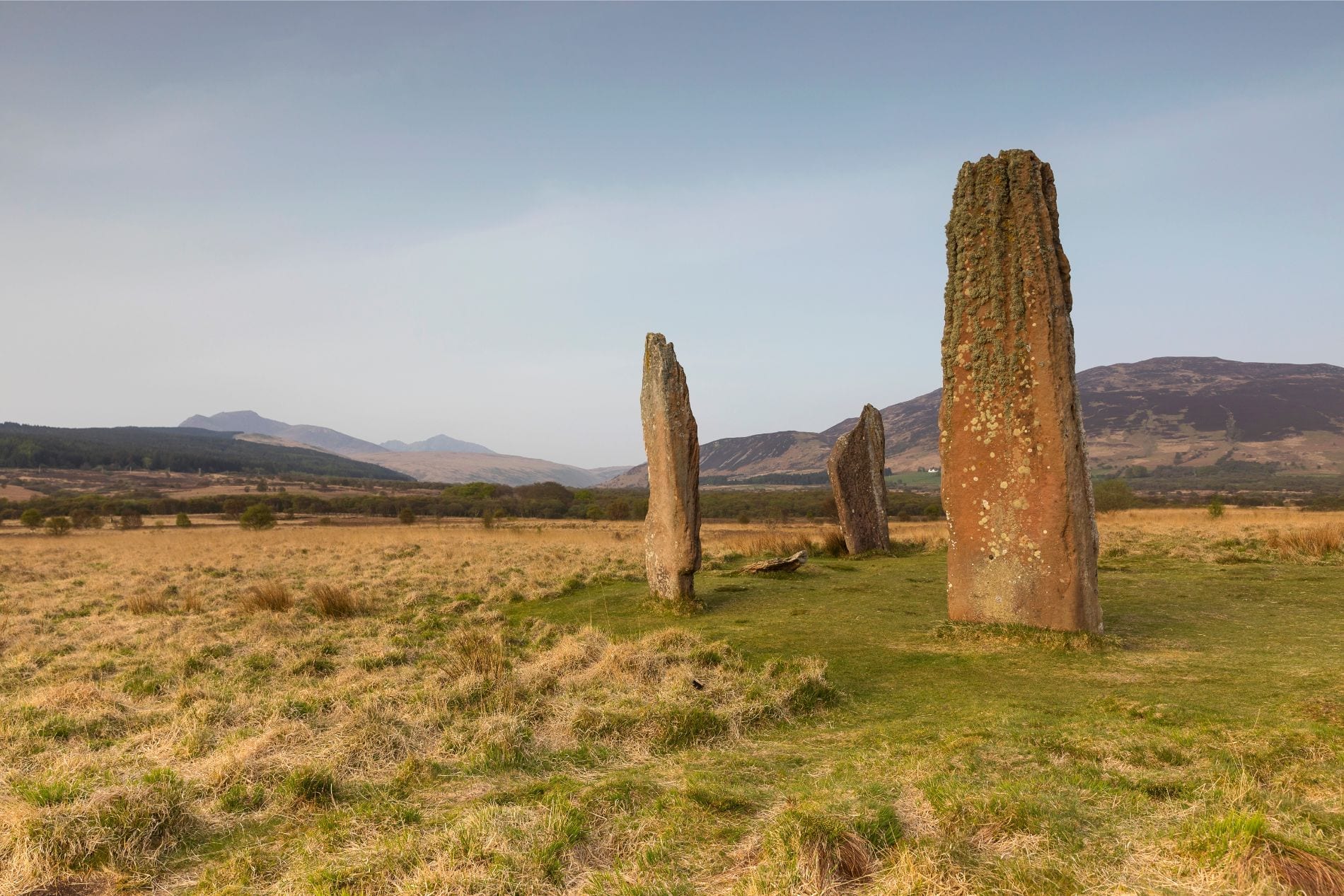Visit the Machrie Moor Stone Circles