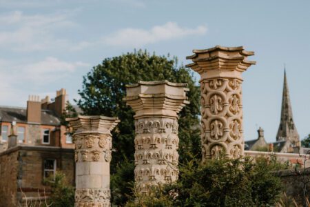 Coade Stone Columns