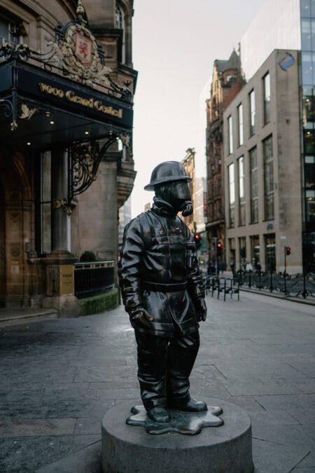 Citizen Firefighter Statue