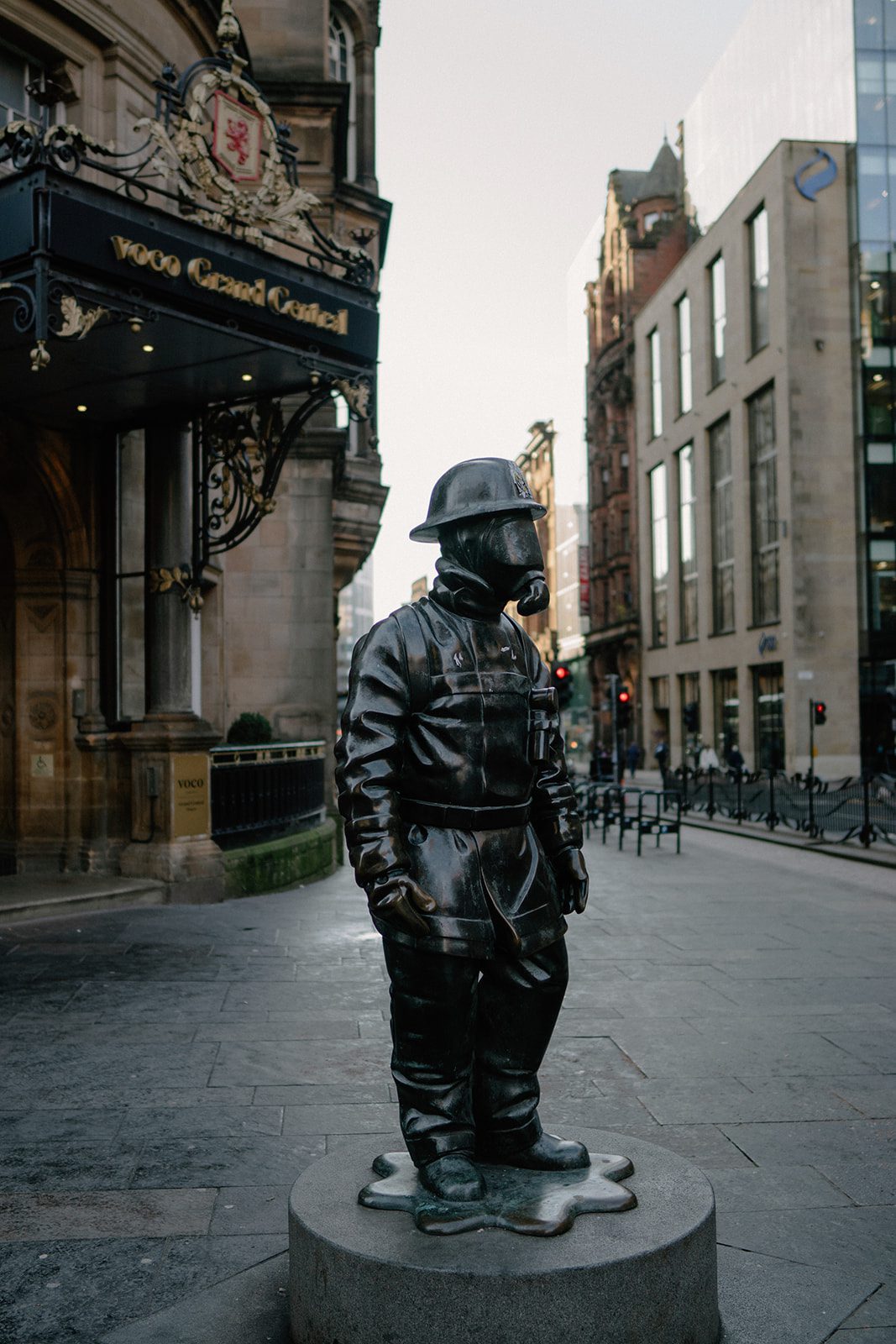 Citizen Firefighter Statue