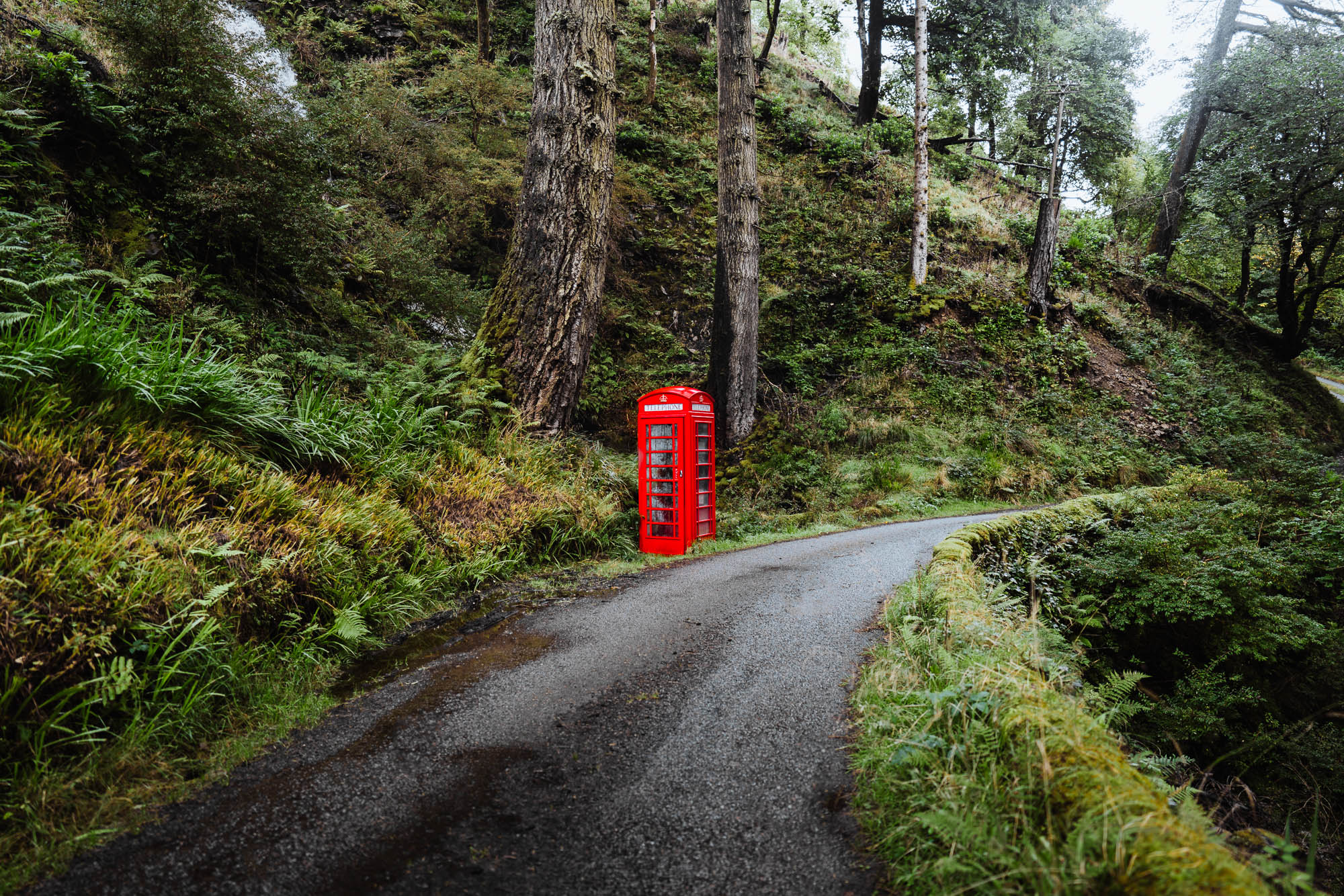 Carsaig Phonebox Mull