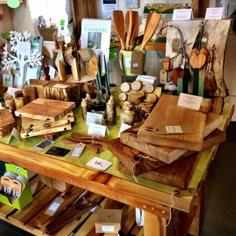 Woodworking with the Knoydart Forest Trust