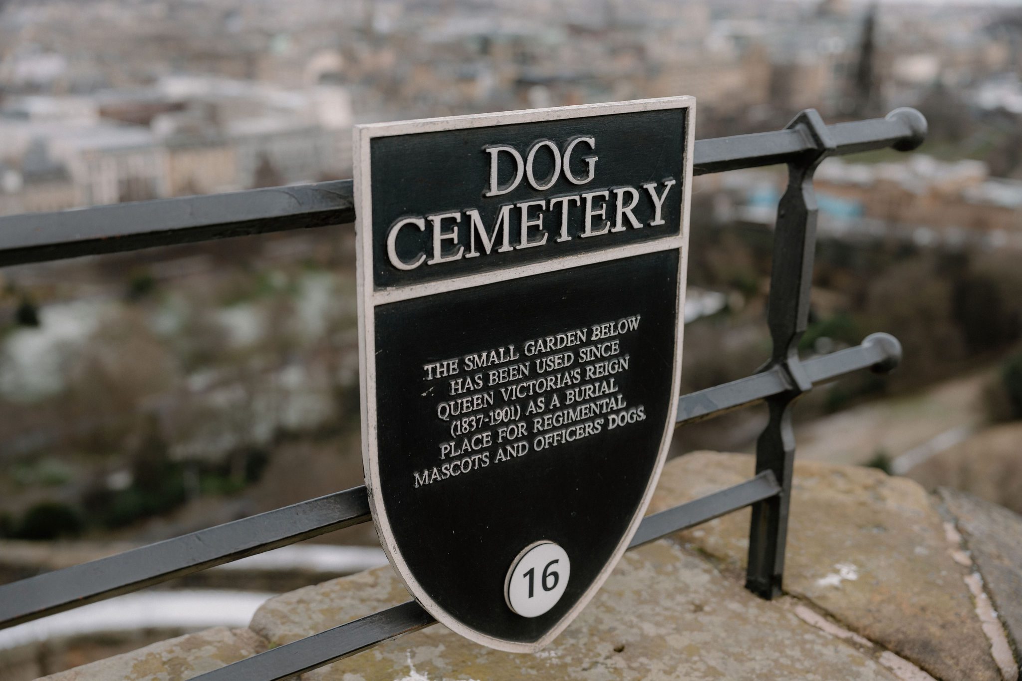 Edinburgh Castle Dog Cemetery