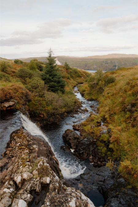 Carbost Burn Waterfall