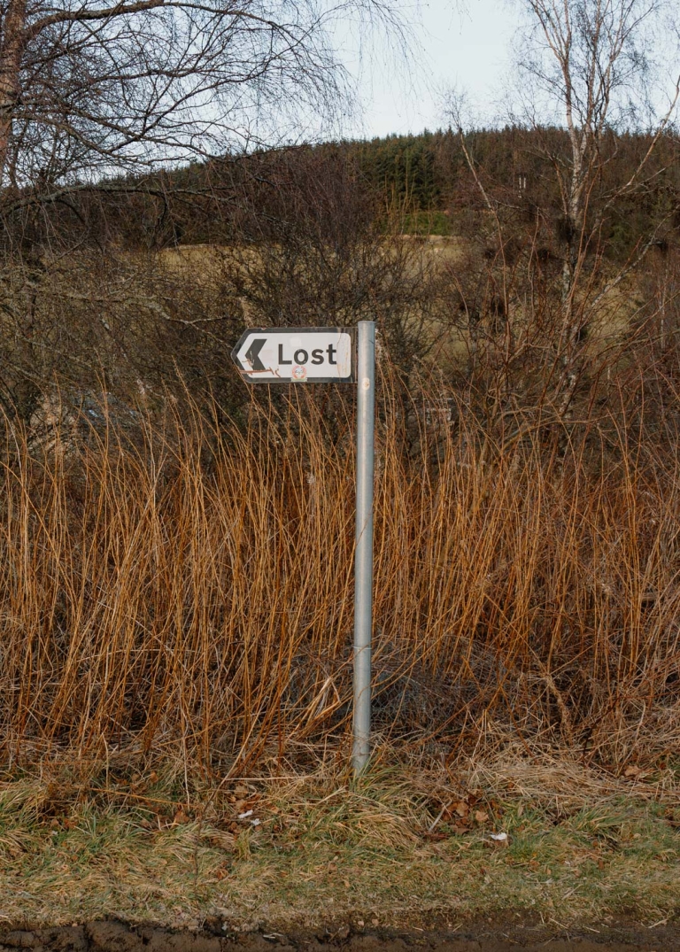 The Famous Lost Sign