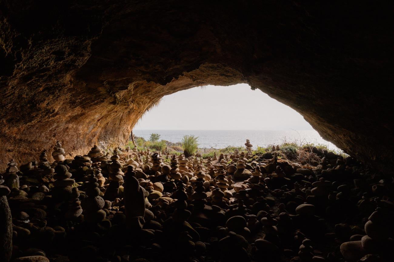Bruce and the Spider In King’s Cave