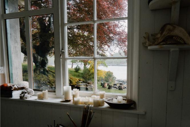 “...the sense of freedom created by stripping away life’s clutter along with immersion in the natural environment is vital for the artistic process...”