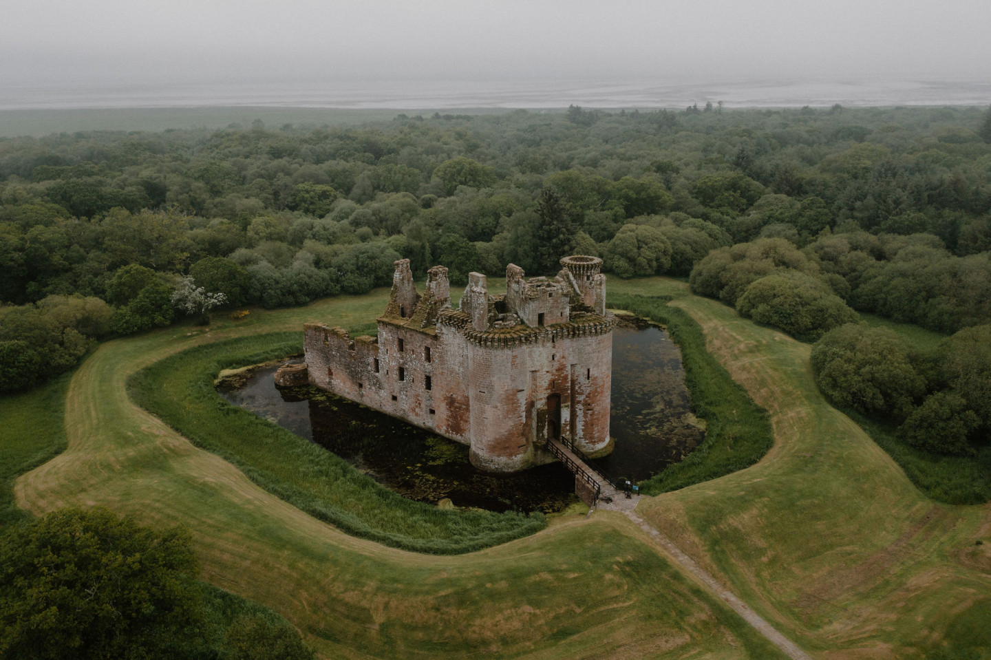 Caerlaverock Castle: Scotland's Only Triangular Fortress - Hidden Scotland