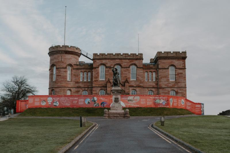 Cuillin the Castle Pup is Unleashed at Inverness Castle Experience
