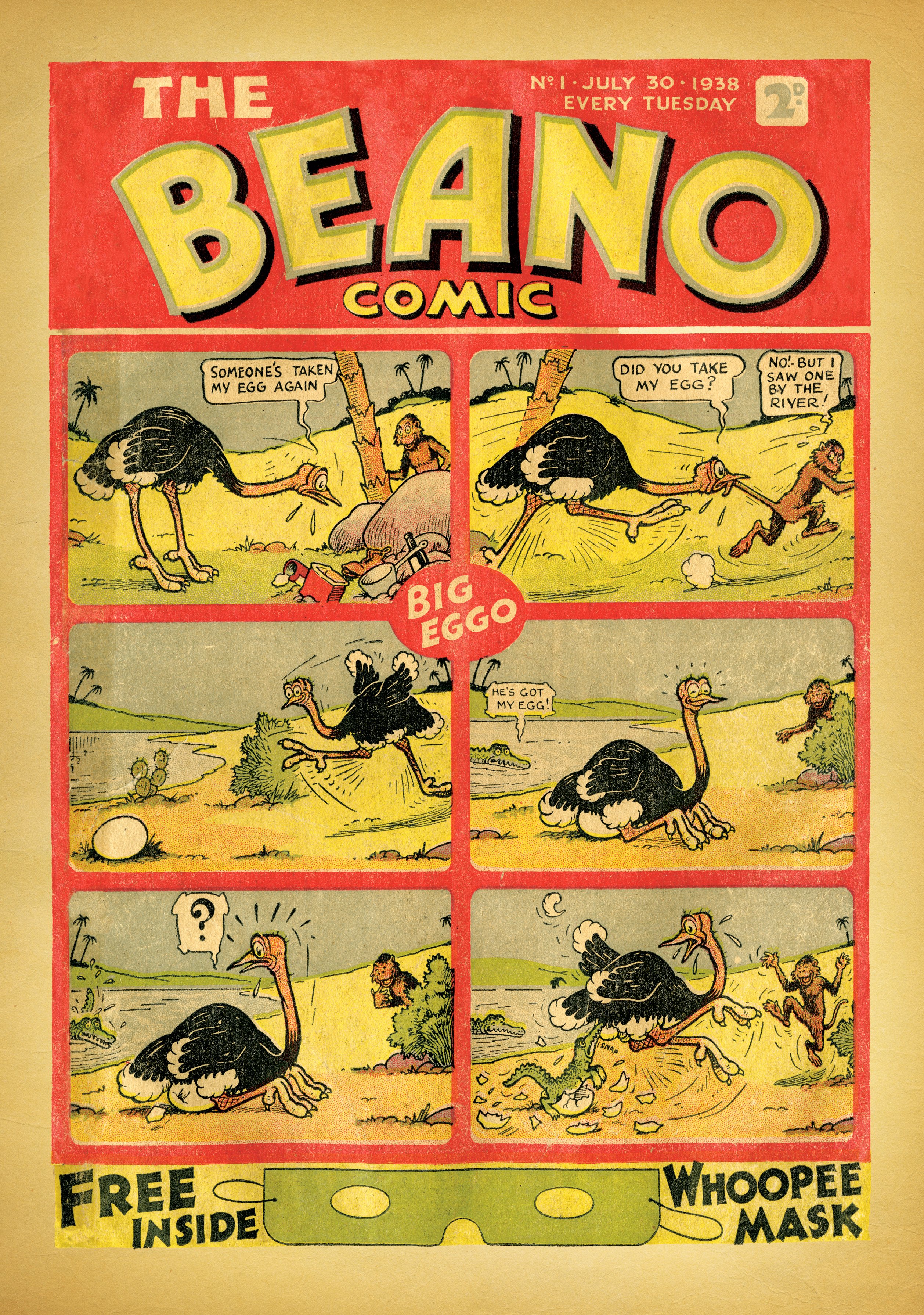 The Beano Appears on Shelves 85 Years Ago Today