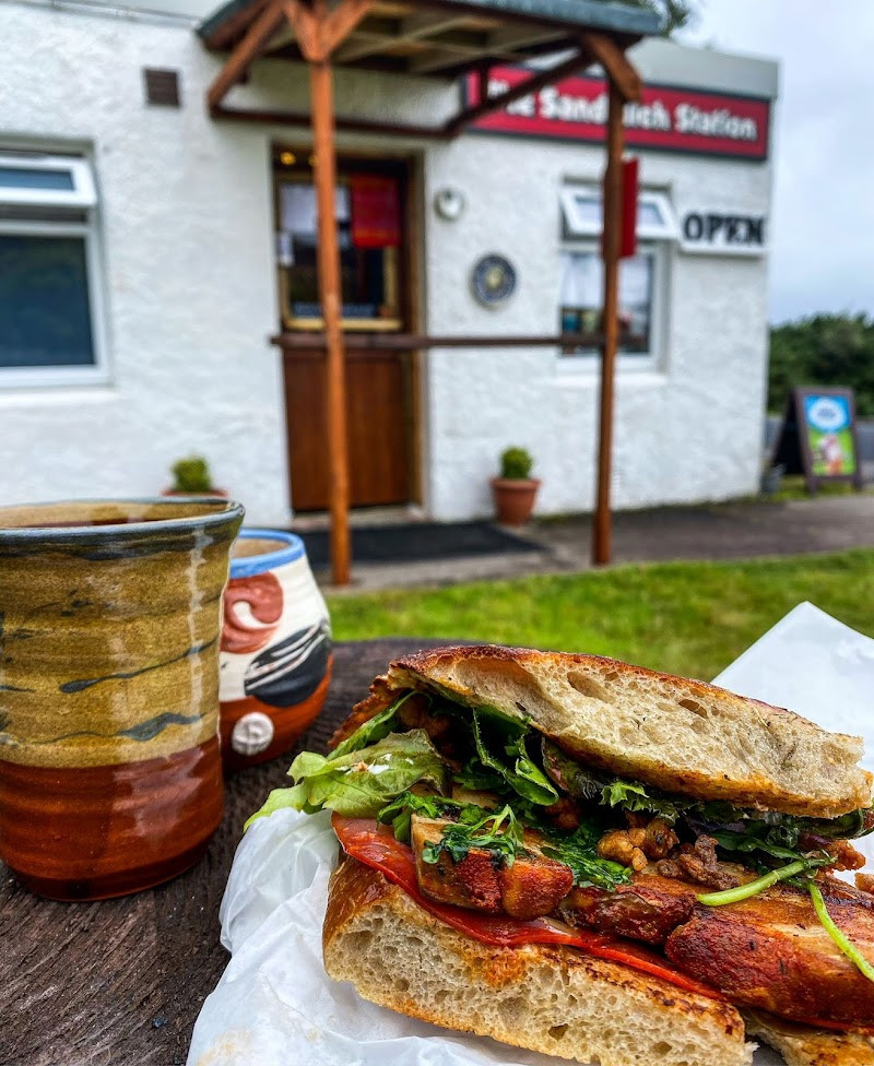 Lunch At The Sandwich Station
