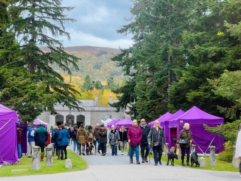 Balmoral Castle Autumn Artisan Market
