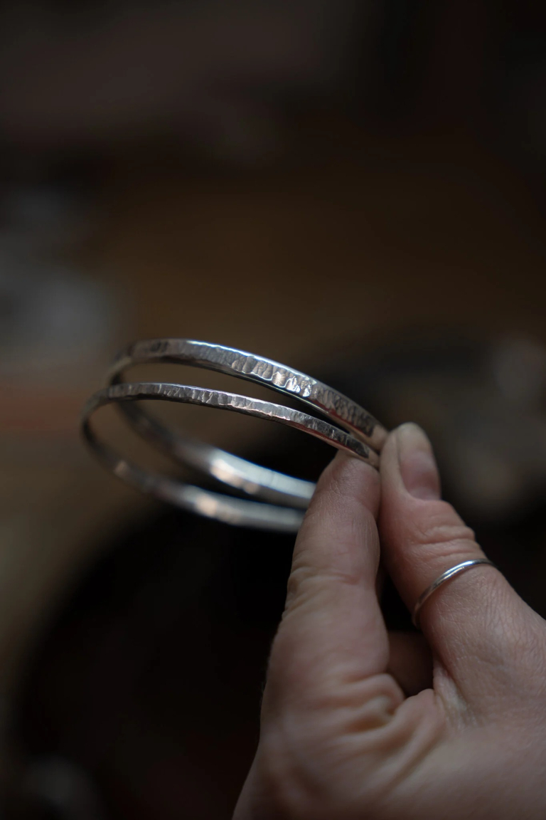 Megan Falconer: Silver Bangle Workshop