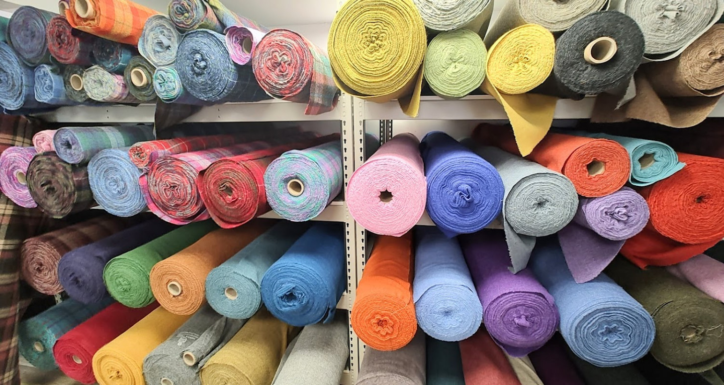 Harris Tweed Shop in Tarbert