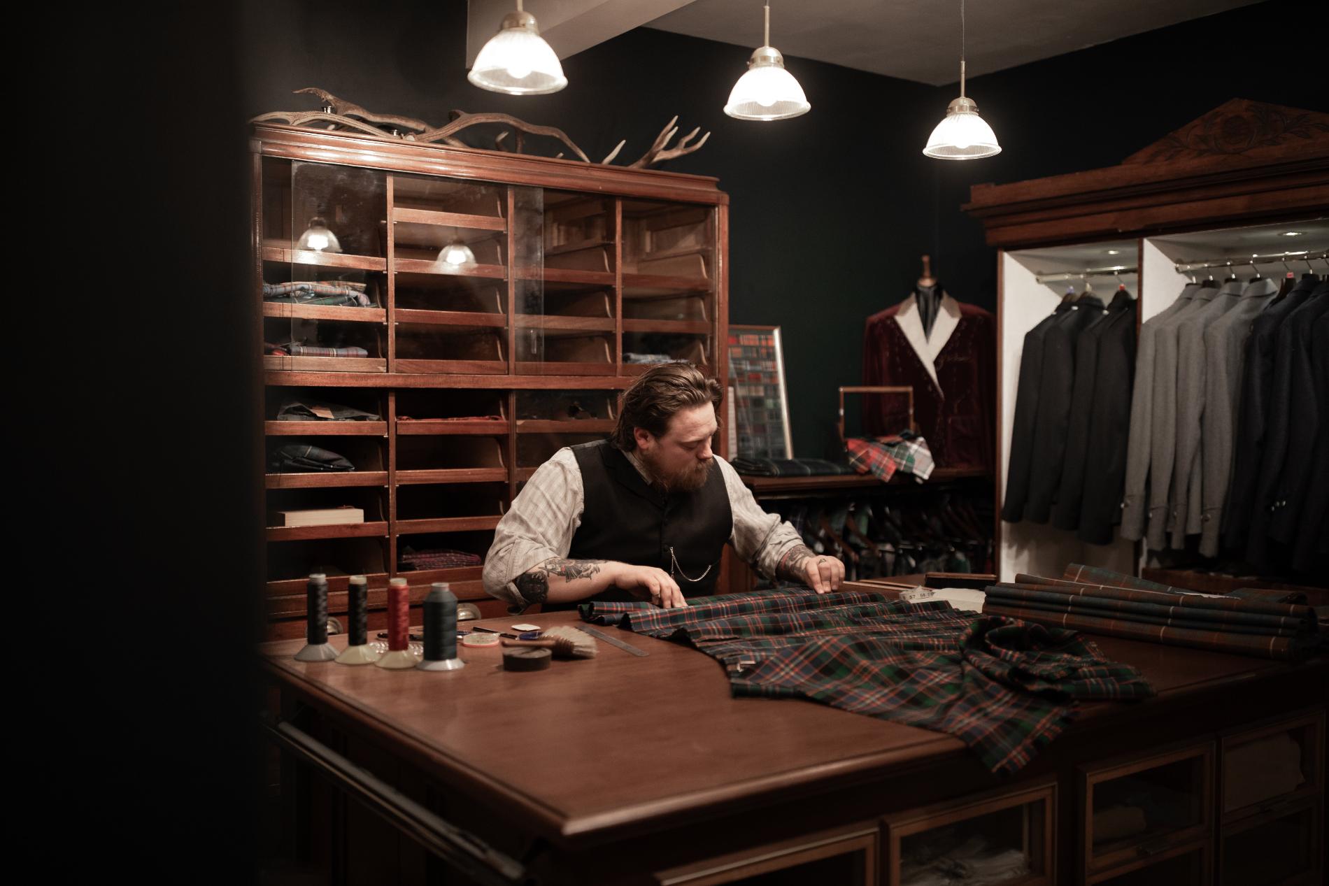 Traditional Edinburgh Tailor Stewart Christie & Co