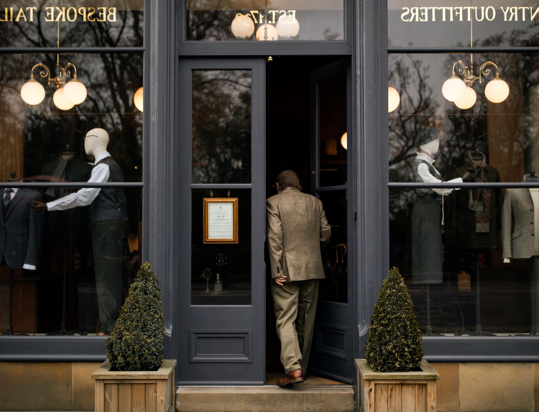 Traditional Edinburgh Tailor Stewart Christie & Co