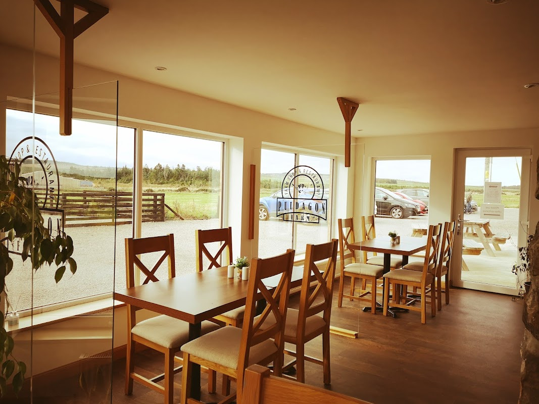 Lunch at Puldagon Farm Shop