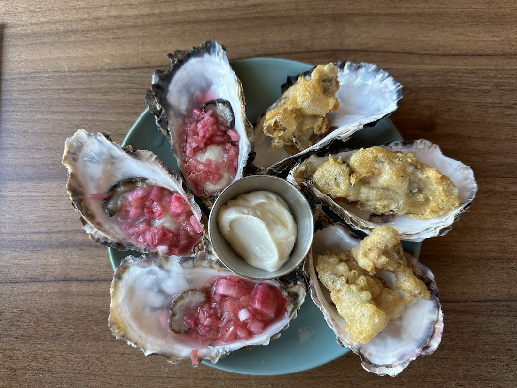 Lunch at the The Oyster Shed