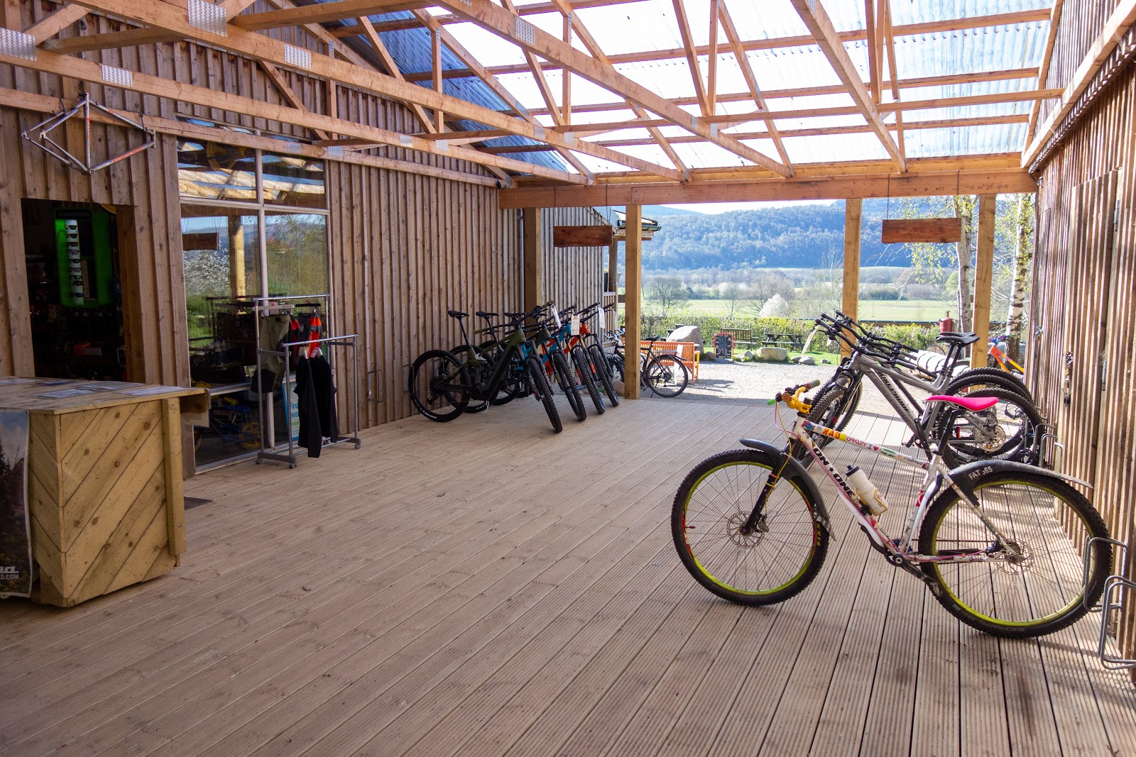 Comrie Croft Bikes, Perthshire