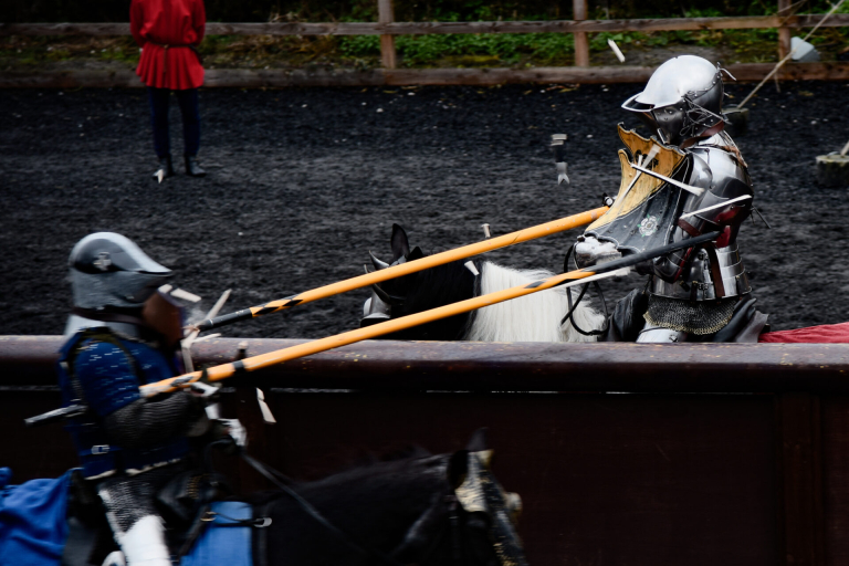 Jousting at Scone Palace