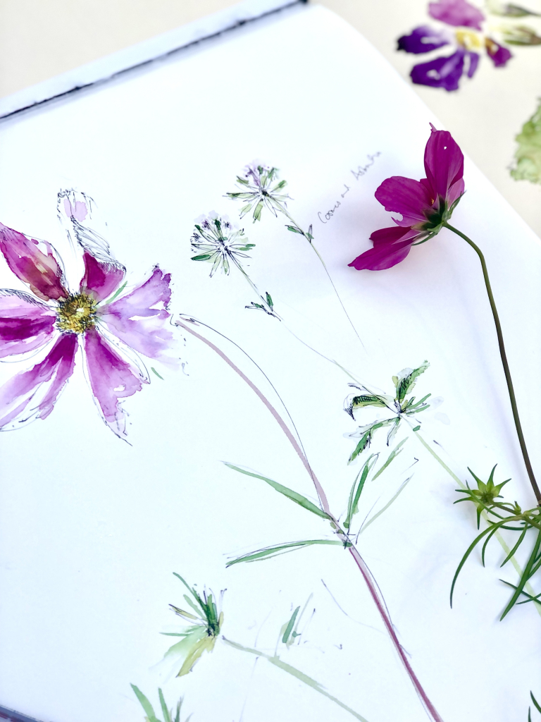 Garden and Gouache Watercolour Workshop