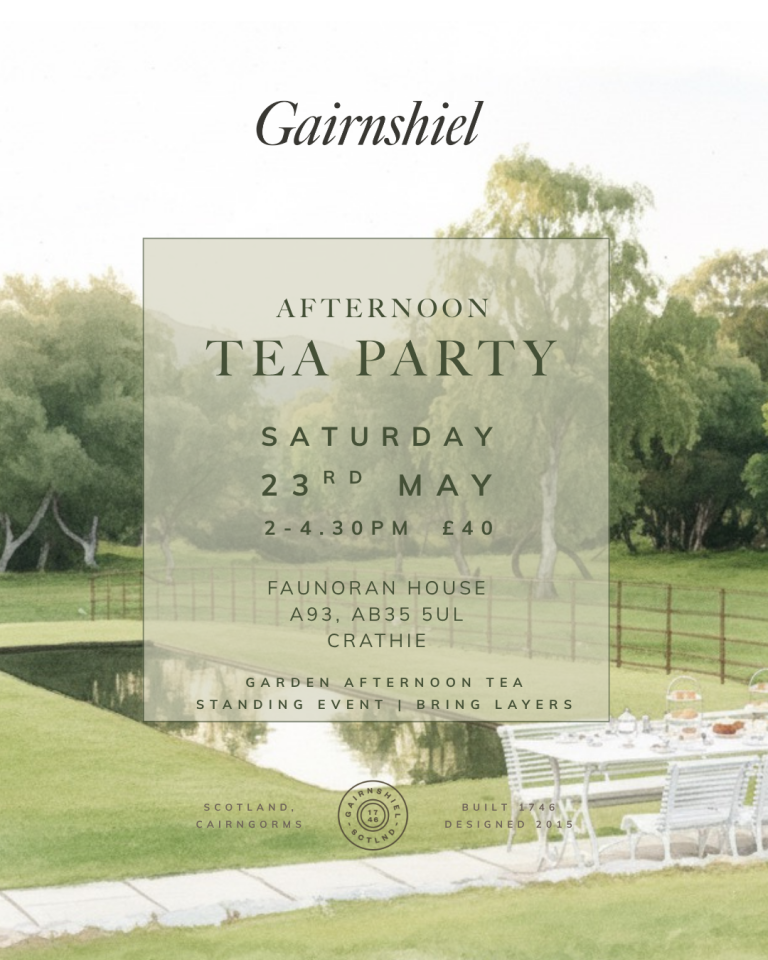 Gairnshiel Afternoon Tea Party