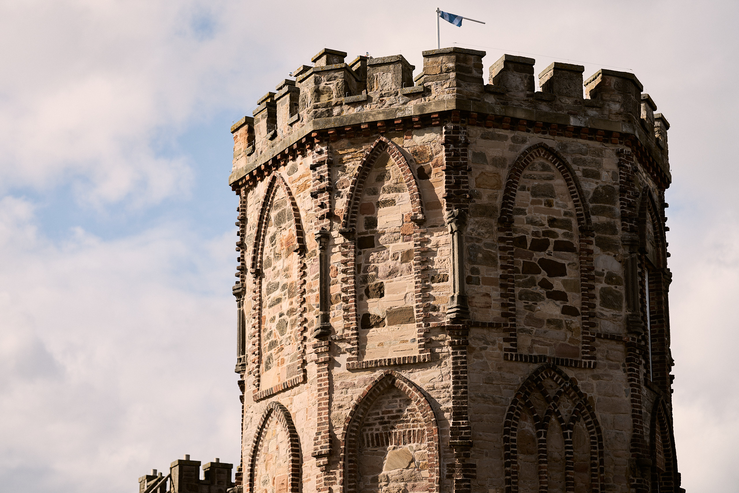 Inside The Tower Portobello, a Restored 1785 Landmark by the Sea