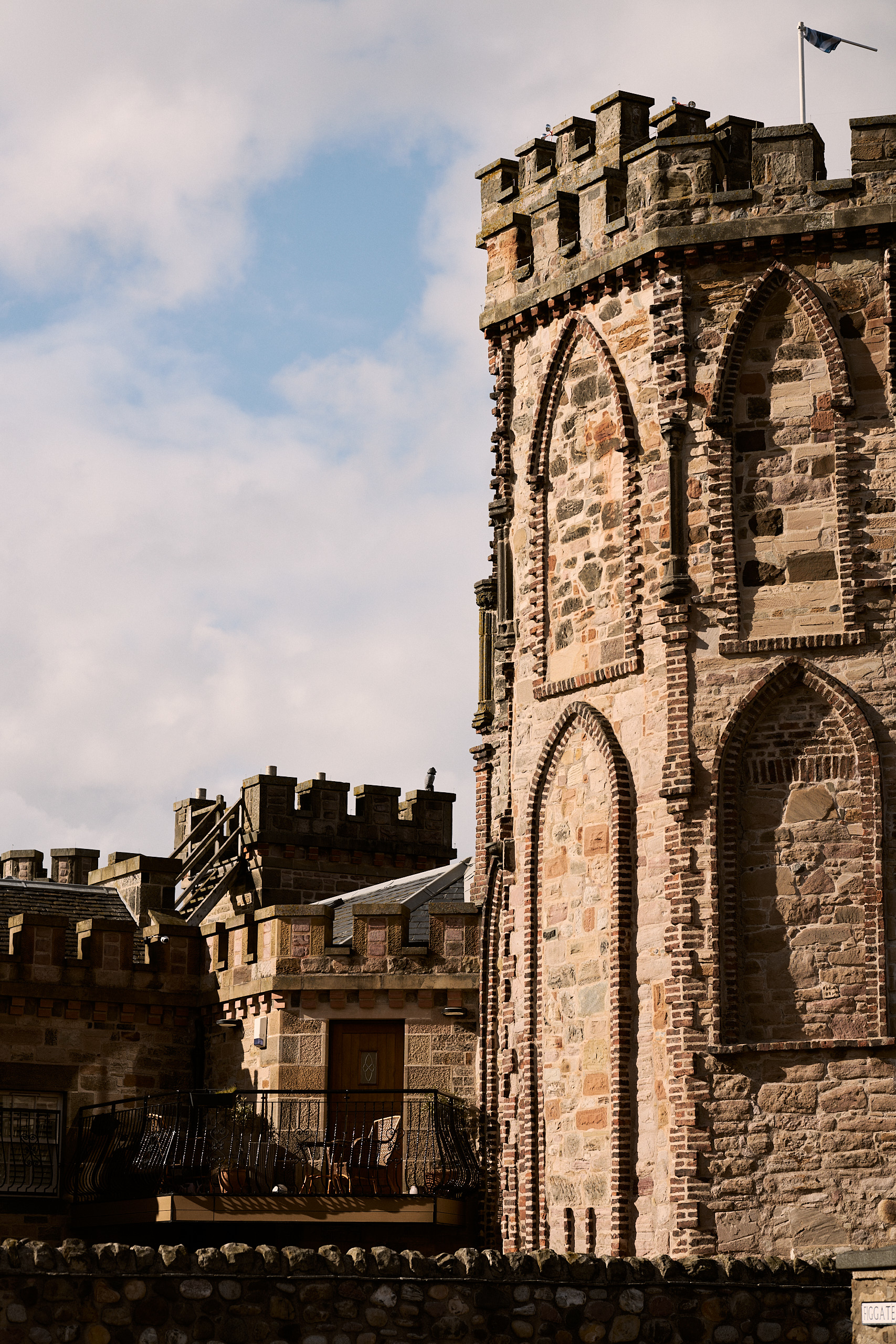 Inside The Tower Portobello, a Restored 1785 Landmark by the Sea