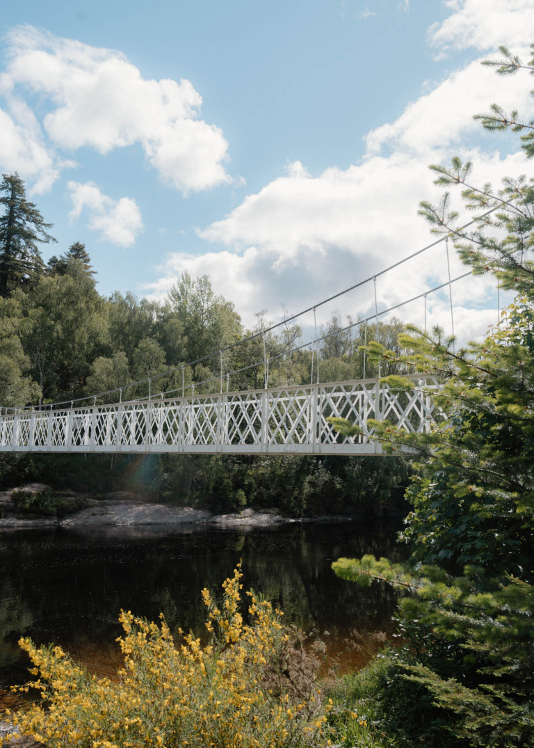 Cambus O'May Suspension Bridge