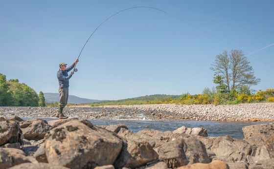 Trout Fishing at Glen Tanar, Aberdeenshire