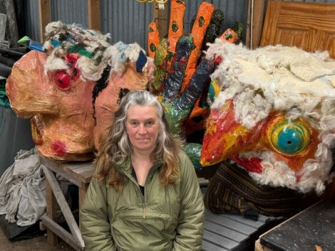Giant puppets to parade across the sands at St Ninian's Isle